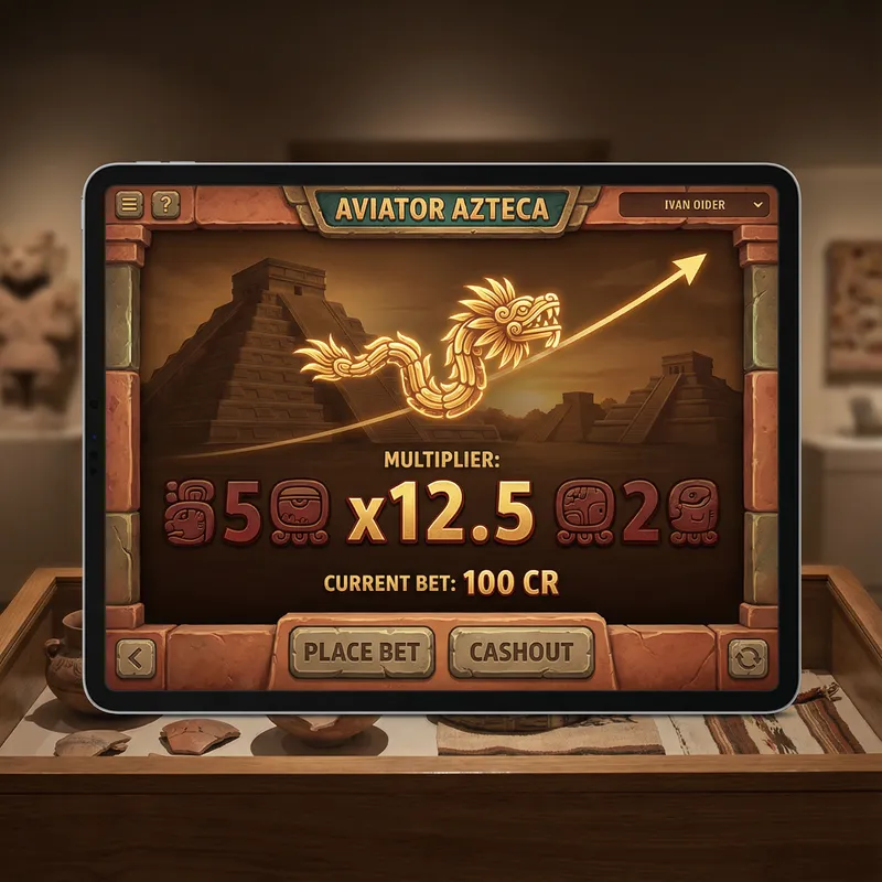 Juego Aviator con Quetzalcóatl volando y multiplicadores crecientes en Twin Lions Casino México